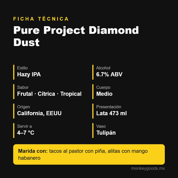 Ficha técnica Pure Project Diamond Dust