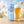 Blue Moon Light Citrus Wheat servida en su copa