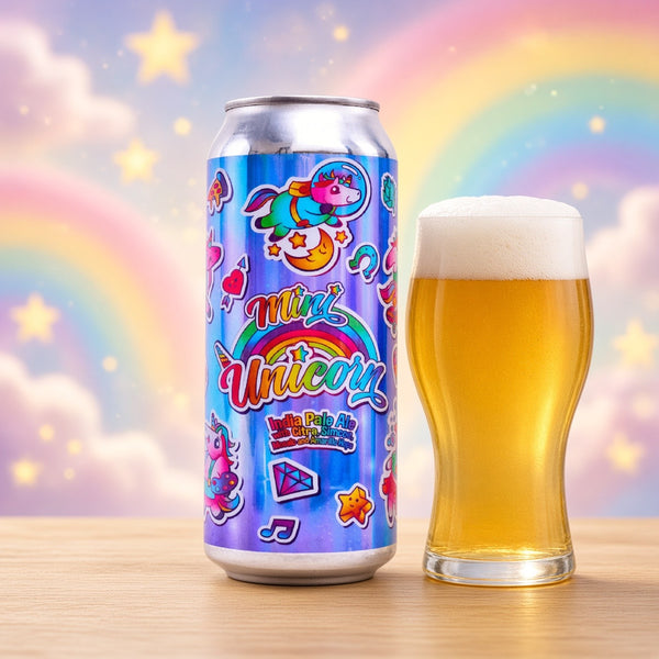 Pipeworks Mini Unicorns servida en su copa