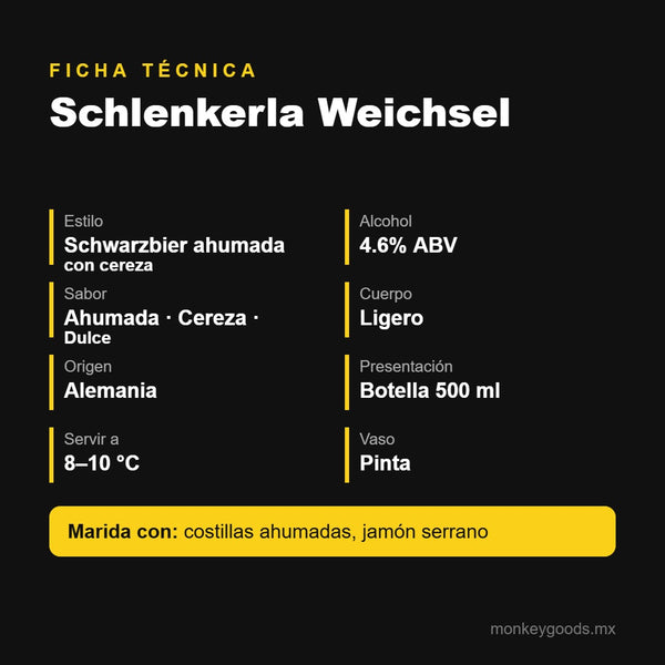 Ficha técnica Schlenkerla Weichsel