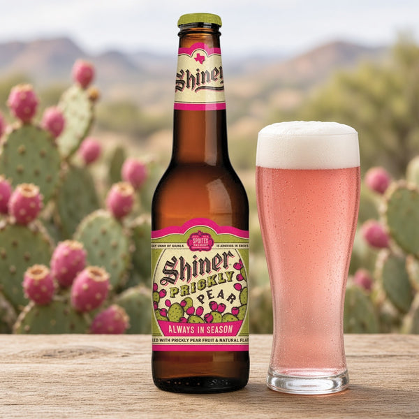 Shiner Prickly Pear servida en su copa