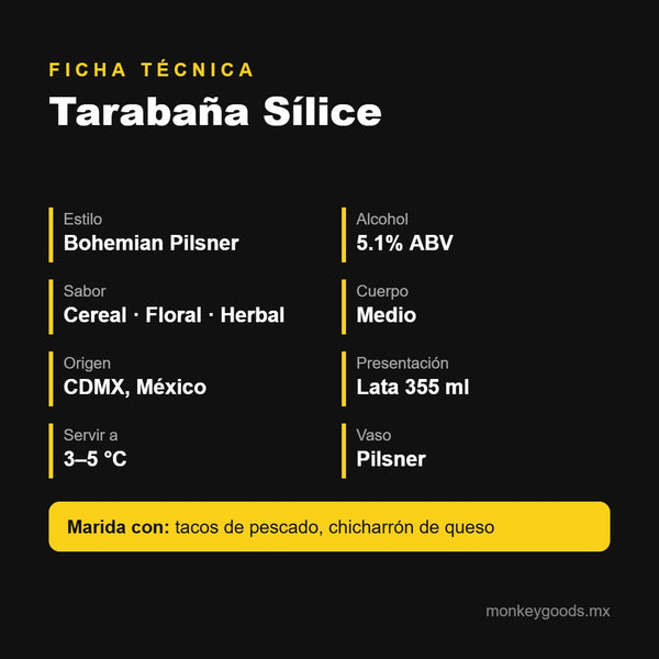 Ficha técnica Tarabaña Sílice