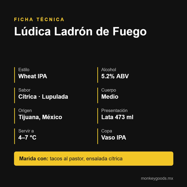 Ficha técnica Lúdica Ladrón de Fuego