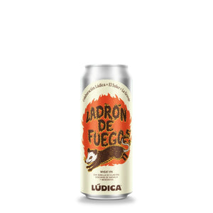 Lúdica Ladrón de Fuego 5.2% lata 473 ml Wheat IPA