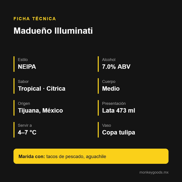 Ficha técnica Madueño Illuminati