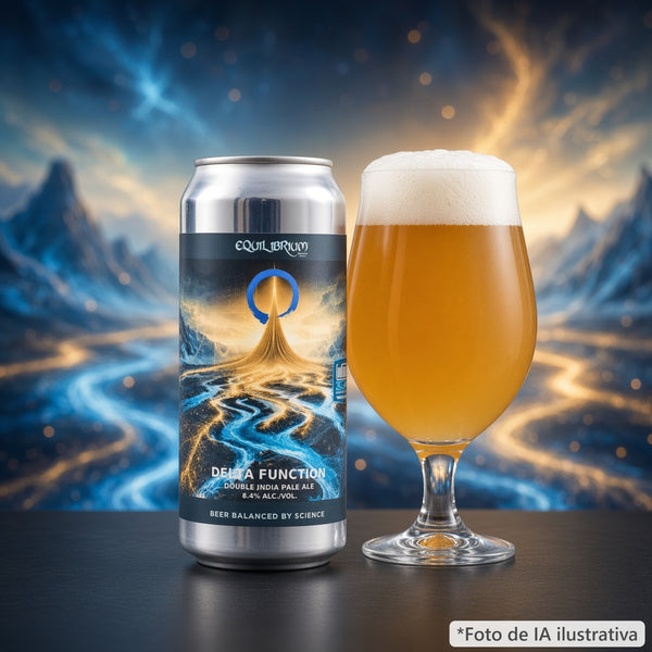 Equilibrium Delta Function servida en su vaso