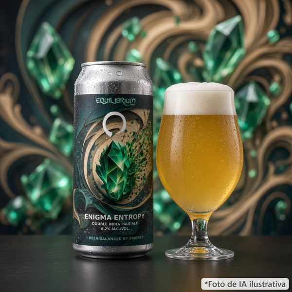 Equilibrium Enigma Entropy servida en su vaso
