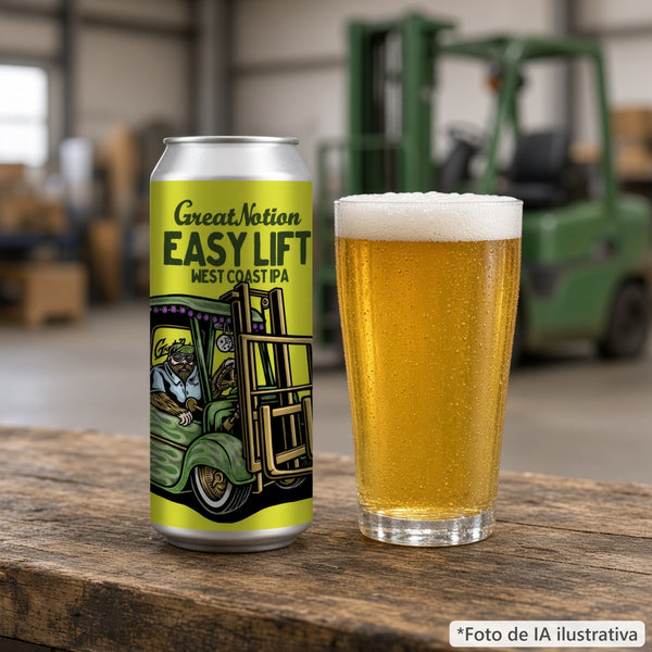 Great Notion Easy Lift servida en su vaso