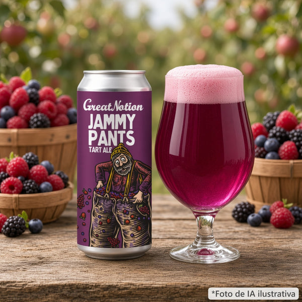 Great Notion Jammy Pants servida en su vaso