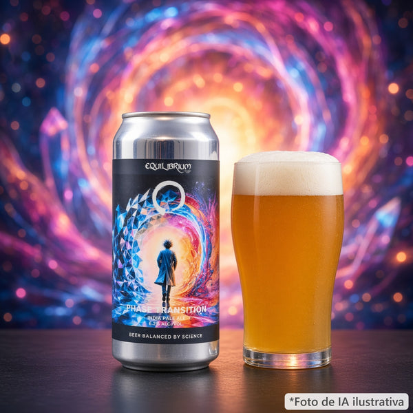 Equilibrium Phase Transition servida en su vaso