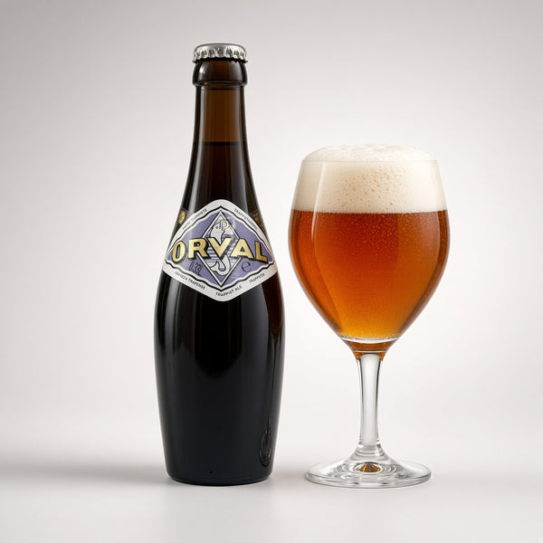 Orval 330 ml - servida en copa