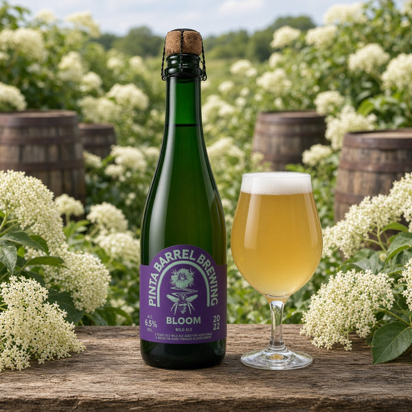 PINTA Barrel Bloom servida en su copa