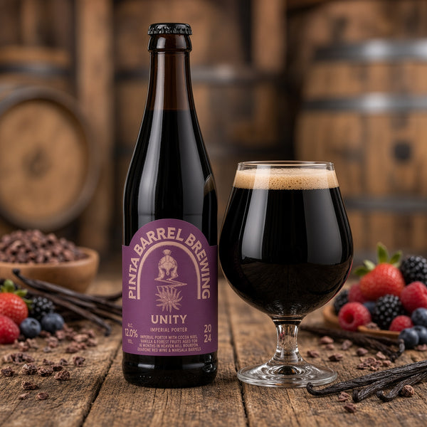 PINTA Barrel Unity servida en su copa