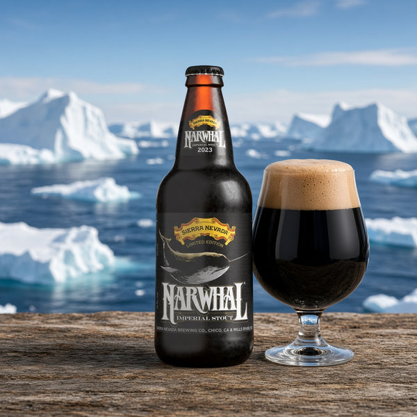 Sierra Nevada Narwhal servida en su copa