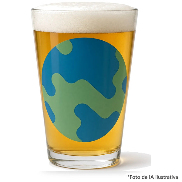 Vaso Dugges servido con cerveza