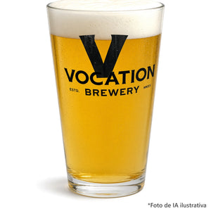 Pinta Vocation Brewery servido con cerveza