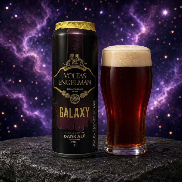 Volfas Engelman Galaxy servida en su copa